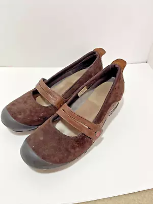 Merrell Womens Plaza Bandeau Chocolate Mary Jane Shoes Size 7 • $34.99