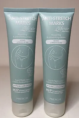 E'lifexir Natural Beauty Anti-Stretch Marks Cream 150ml - Pack Of 2 • £11.50