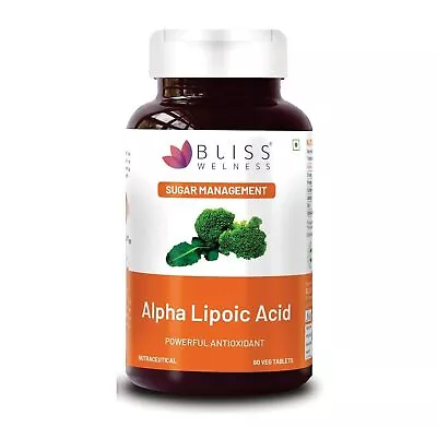 Alpha Lipoic Acid Pure R-Type ALA Blood Sugar Antioxidant & Liver Health • £20.57