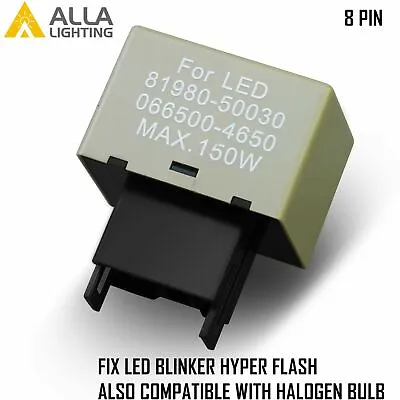 LED Turn Signal Flasher Relay Module Fix Hyper/Fast Flashing For Gen 6/6.5 Camry • $11.98