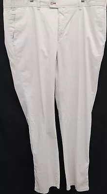 Brax Men's Stretch Straight Ivory Size 40/34 Evans Pants • $19.99