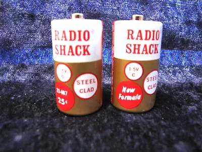 Vintage Pair Of Radio Shack C Size Batteries / Display Only • $5.75