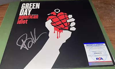 Billie Joe Armstrong Green Day American Idiot Signed Autographed Album LP PSA • $699.99