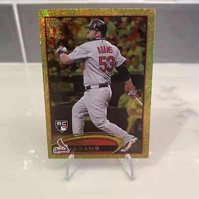 2012 Topps Update Gold Sparkle Matt Adams #US179 “Big City” Washington Nationals • $2.88