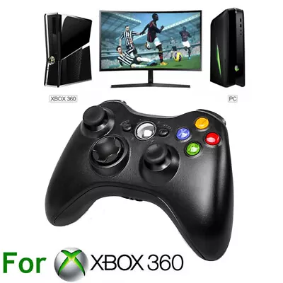 2.4G Wireless Controller For Microsoft Xbox 360 Gamepad Joystick & USB Dongle UK • £13.59