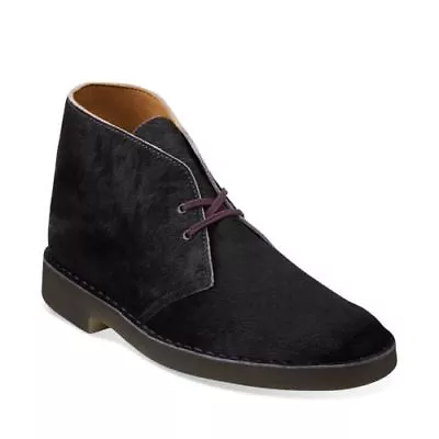 Clarks Originals Men Desert Boot - Narrow Fit  Aubergine Suede UK 6789 F • $189.52