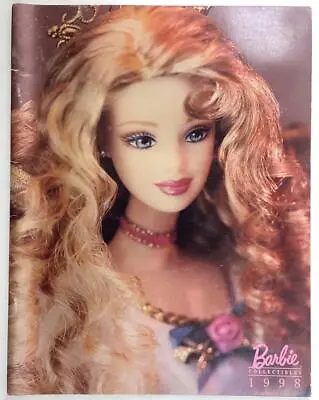 Vintage 1998 MATTEL 38 Page BARBIE COLLECTIBLES Promo DEALER CATALOG 7pix • $9.99