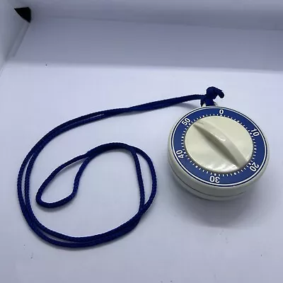 Vintage Style Eddingtons Roundel 60 Minute Timer With Neck Cord & Magnet • £3