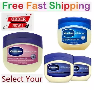 Vaseline Original Skin Protectant Petroleum Jelly 13 Oz ( Select Your Type.. ) • $13.40