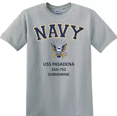 Uss Pasadena  Ssn-752* Submarine *navy Eagle*t-shirt. Officially Licensed • $31.95