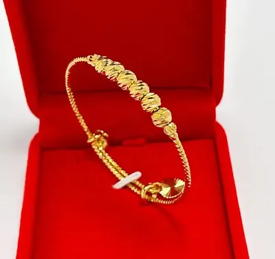 22 Ct Indian Pakistan  Gold Plated Baby Bracelet • £14.99