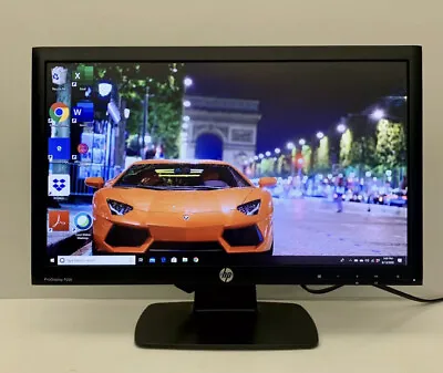 HP ProDisplay P201 20  Widescreen LED Monitor 1600 X 900 Grade A (w Cables) • $44.99