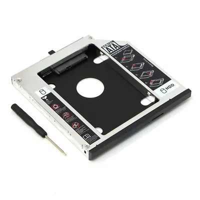 2nd SATA HDD SSD Caddy Adapter For IBM Lenovo Thinkpad T400、T400s；T500、W500；T410 • $9.69
