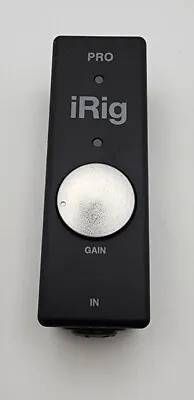 IK Multimedia IRig Pro Universal Audio And MIDI Interface • $49.99