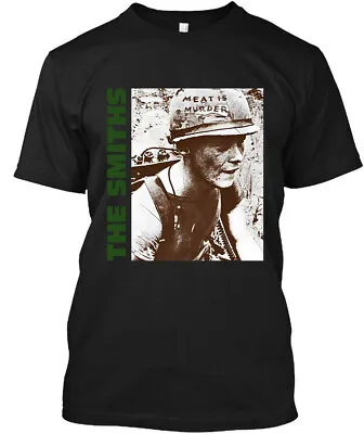 NWT The Smiths Meat Is Murder Rock Band Indie Album Art Logo T-Shirt Size S-3XL • $17.99