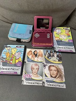 Video Now Xp 2005 Metallic Pink Interactive Video System (not Working) + 6 Disks • $49