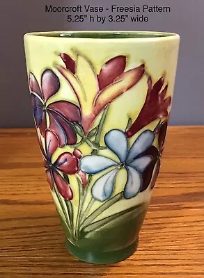 Moorcroft Signed - Spring Flowers 5.25” Vase • $174.50