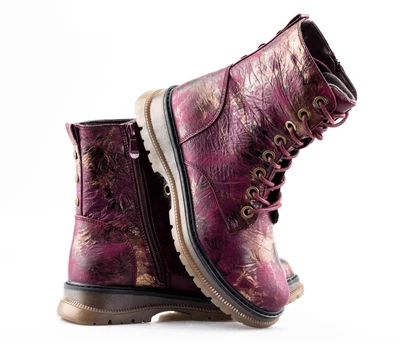 £36.95 • Buy Ladies Womens Memory Foam 8 Eyelet Lace Up Inside Zip Ankle Boots Shoes Size