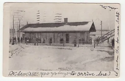 $19.99 • Buy USA Old Railway Postcard RIDGEFIELD Scene 
