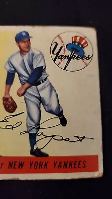 Ed Lopat 1955 Topps  109 New York Yankees • $99.99