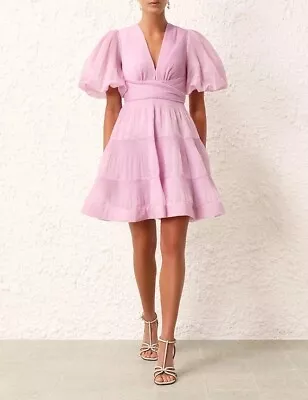 Zimmerman Pleated Mini Dress Size 3 • $400