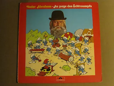$3.99 • Buy Vader Abraham Au Pays Des Schtroumpfs Lp Polydor Rare Children's The Smurfs Vg+