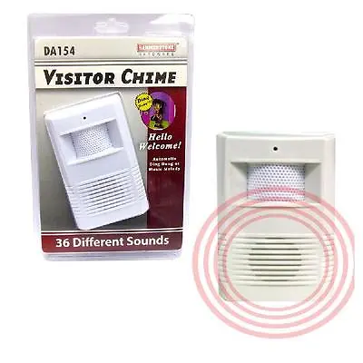 Visitor Door Bell Chime Motion Sensor Wireless Door Entry Ding Dong  • $10.99