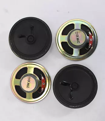 Mini Speaker Miniature 2W 8 Ohm 3  Speakers Diffuser Lot Of 4 • $18.99