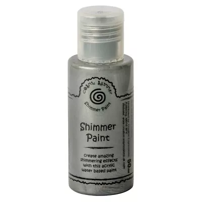 COSMIC SHIMMER Shimmer Paint 50ml CSSP Acrylic Water Based Iridescent Shimmery • £6.95