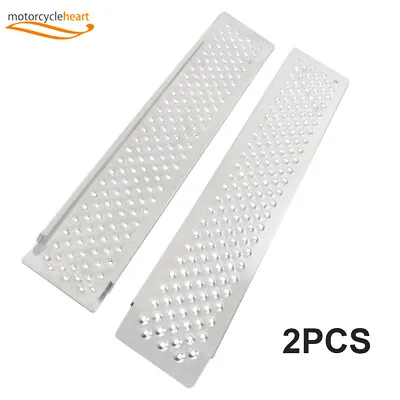 880 Lbs Capacity Motorcycle Aluminum Shed Ramps Loading Ramp ATV Quad 1 Pair • $88.02