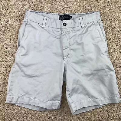 Southern Tide Men’s Size 30 Blue Beach Shorts Allen Fit Button VTG Chino • $15.88