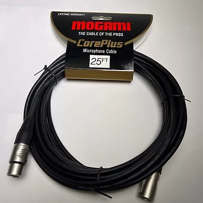 Mogami CorePlus MCPXX25 Microphone Cable 25 Feet UPC 801813185539 • $59.95