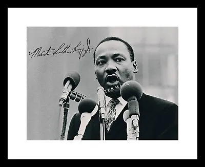 $10.99 • Buy Martin Luther King Jr 8x10 Signed Photo MLK Autographed Civil Rights Picture