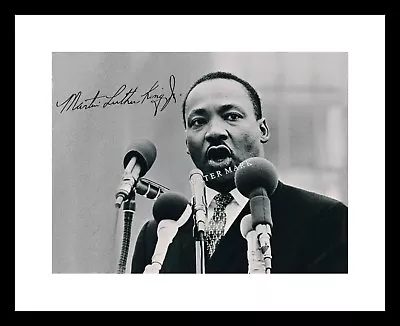 Martin Luther King Jr 8x10 Signed Photo MLK Autographed Civil Rights Picture • $10.99