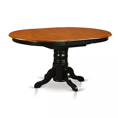 KENO5-BCH-W 5Pc Oval 42/60 Inch Dining Table With 18 In Self Storing Butterfl... • $933.03