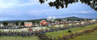 Gettysburg Barksdale's Magnificent Charge Canvas Print/Frame Civil War • $50