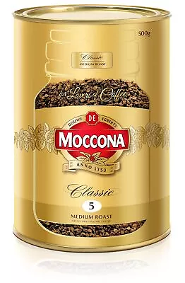 Moccona Freeze Dried Classic Coffee 500gm • $52.56