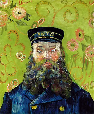 Oil Painting Repro Vincent Van Gogh Portrait Of The Postman Joseph Roulin • $75