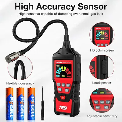 $47.99 • Buy Combustible Natural Gas Propane Leak Detector Portable LCD Tester Visual Leakage