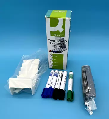 Q-Connect Whiteboard Pens Eraser And Holder • £9.99