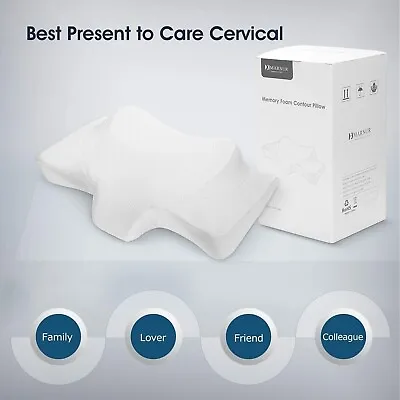 Cervical Memory Foam Pillow Orthopedic Pillows For Neck Pain Ergonomic • $27.96