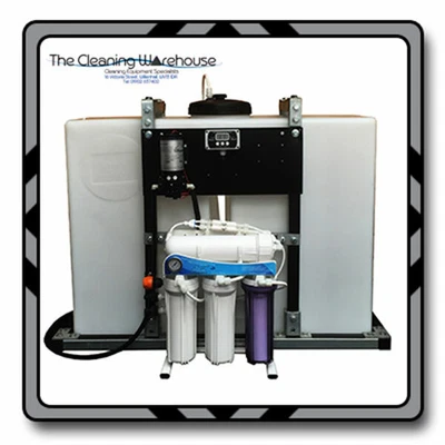 £1161.46 • Buy 250L FRAMED BUDGET PURE WATER SYSTEM - 300GPD RO/DI Kit - Window Cleaning