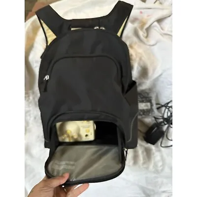 MEDELA PUMP IN STYLE ADVANCE W/ Power Supply Battery Pack BACK PACK Carrier • $39.99