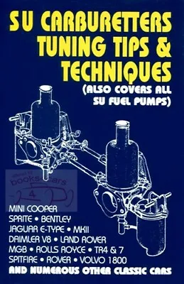 Su Carburetors Manual Carburetters Tuning Tips Techniques Book  • $39.95