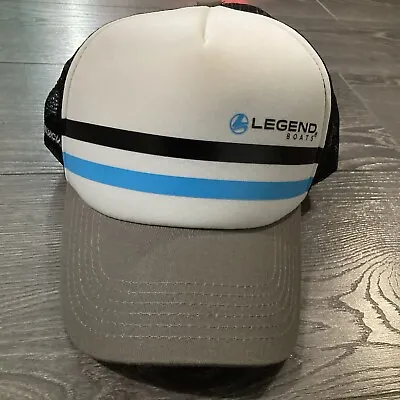 MERCURY Legend BOATS LOGO BLACK ADJUSTABLE CURVE BASEBALL Trucker HAT CAP Men’s • $7.32