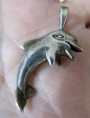 Kabana Sterling Silver Dolphin Porpoise Pendant • $19.97