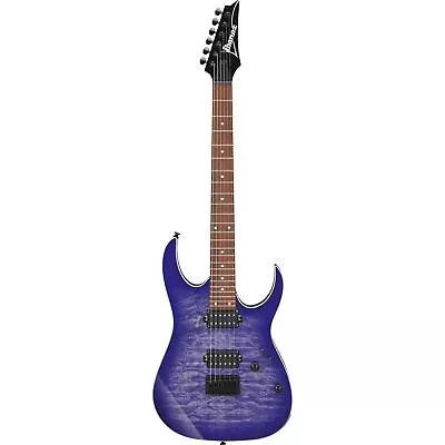 Ibanez RG421QM RG Standard Guitar Quilted Maple Top Cerulean Blue Burst • $399.99