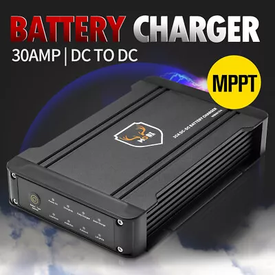 MOBI 30A DC To DC Battery Charger 12V Dual Battery System Solar Lithium • $149.95
