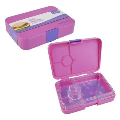 Sachi - 4 Compartment Bento Lunch Box 21.6x16x4.5cm Mermaids • $14.95