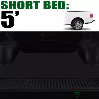 Topline For 2001-2003 Ford F150 5' Short Cab Rubber Truck Bed Trunk Mat Liner V2 • $76